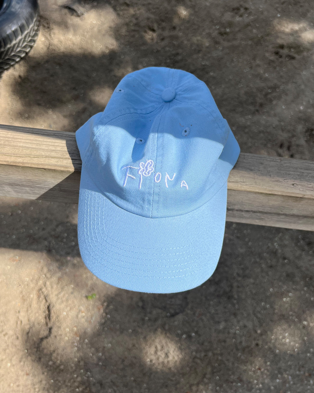 Fiona Kids Caps - Light Blue