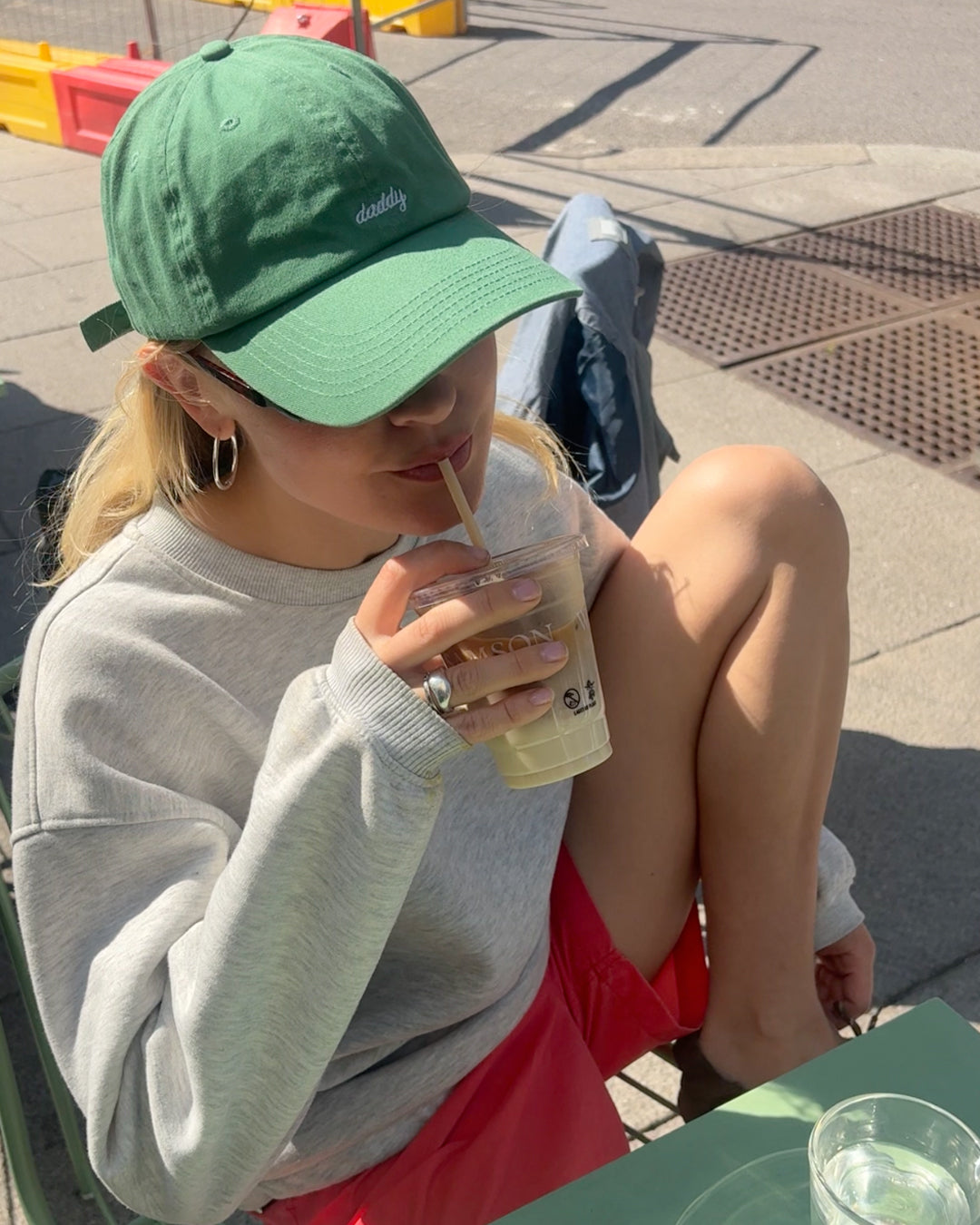 Fiona Daddy Caps - Green