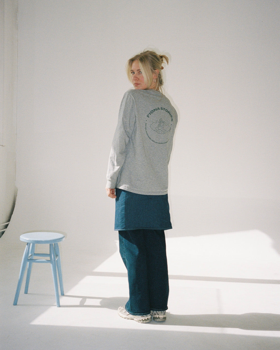 Fiona Longsleeve - Grey Melange