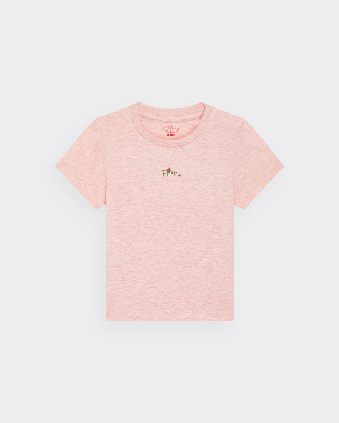 Fiona Kids T-Shirt - Pink Melange