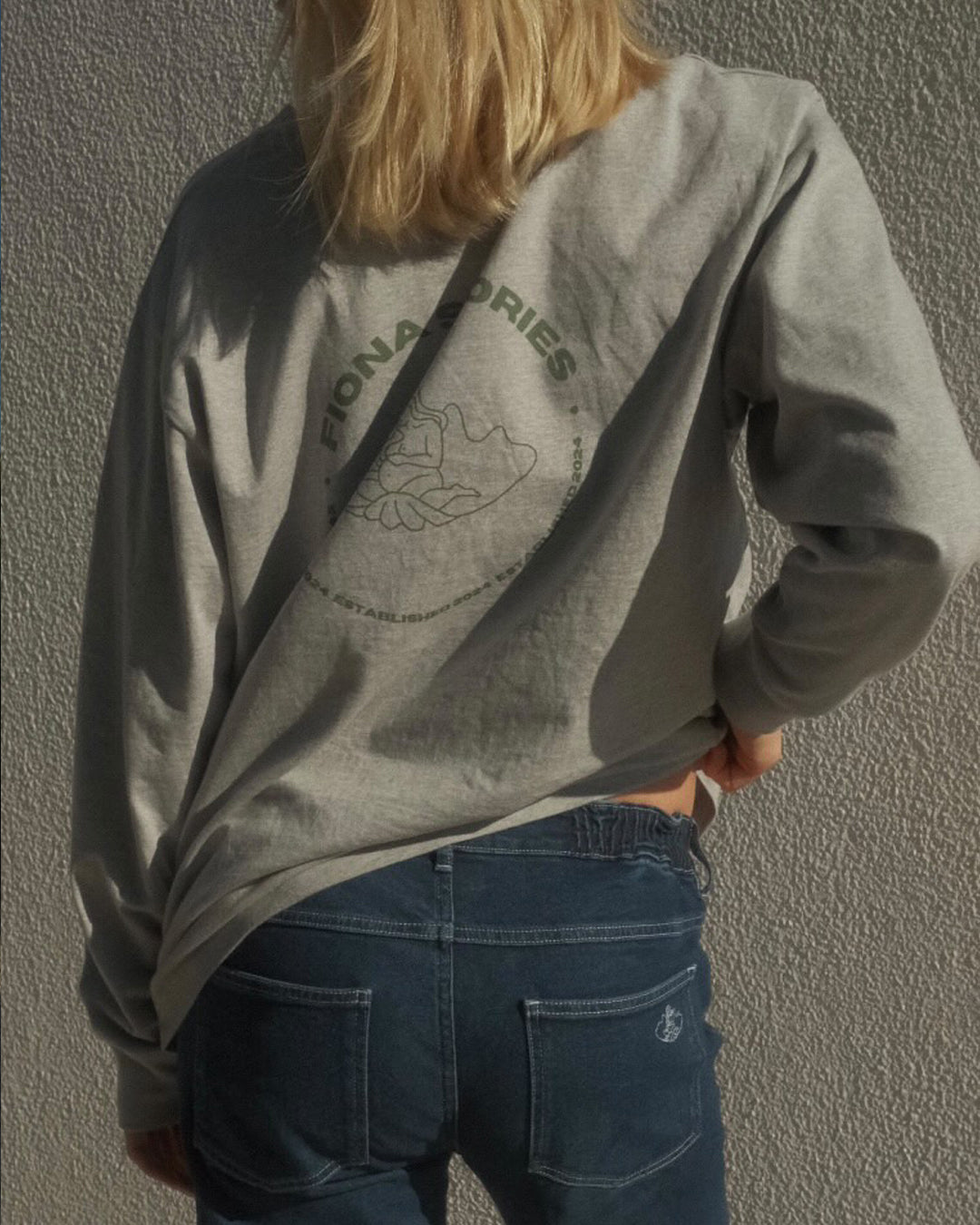 Fiona Longsleeve - Grey Melange