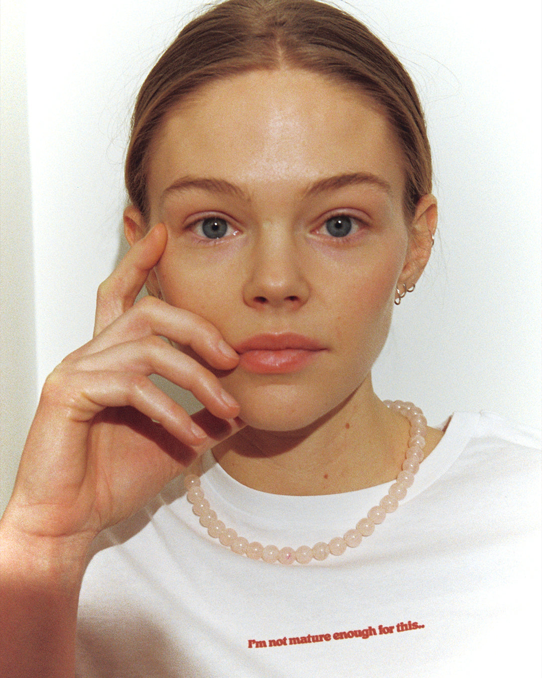 "I´m not mature enough for this.." T-Shirt - White