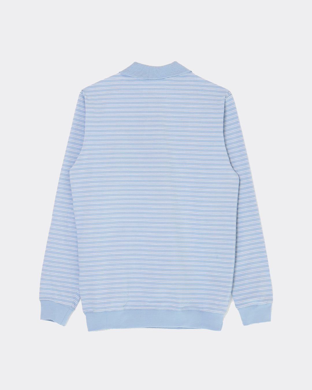 Wilma Pique Top -  Blue/White