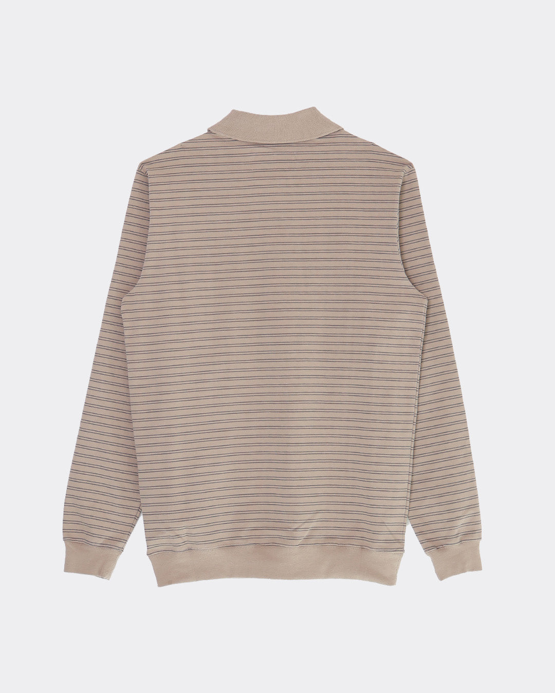 Wilma Pique Top -  Beige/Brown